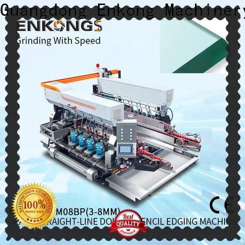 Enkong modularise design glass double edger machine supply for photovoltaic panel processing 1