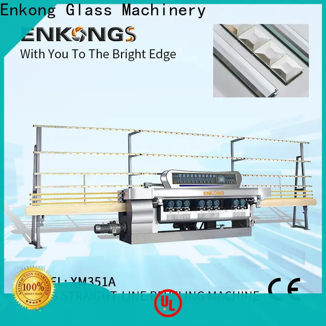 New glass beveling equipment 10 spindles for business for glass processing 1