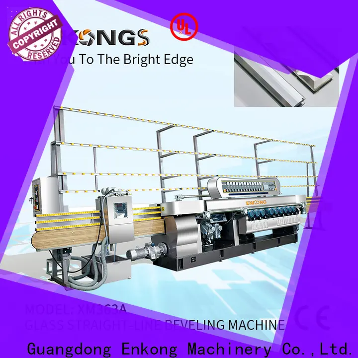 Enkong Wholesale small glass beveling machine manufacturers for glass processing 1