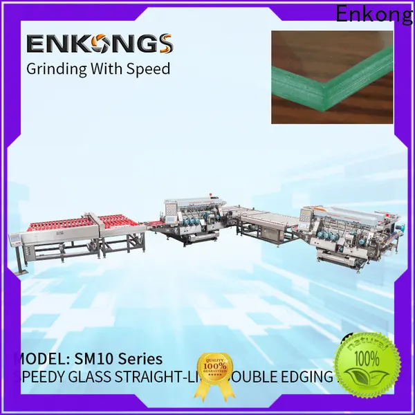 Enkong SM 22 automatic glass cutting machine company for round edge processing 1