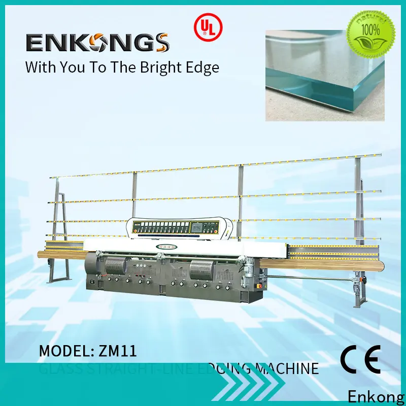Latest glass straight line edging machine price zm7y company for photovoltaic panel processing 1