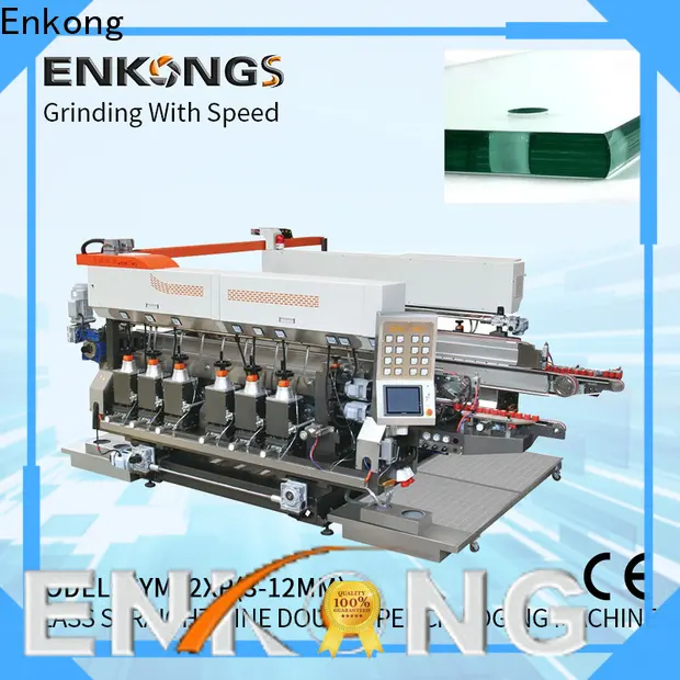 Enkong New glass double edger machine manufacturers for household appliances 1
