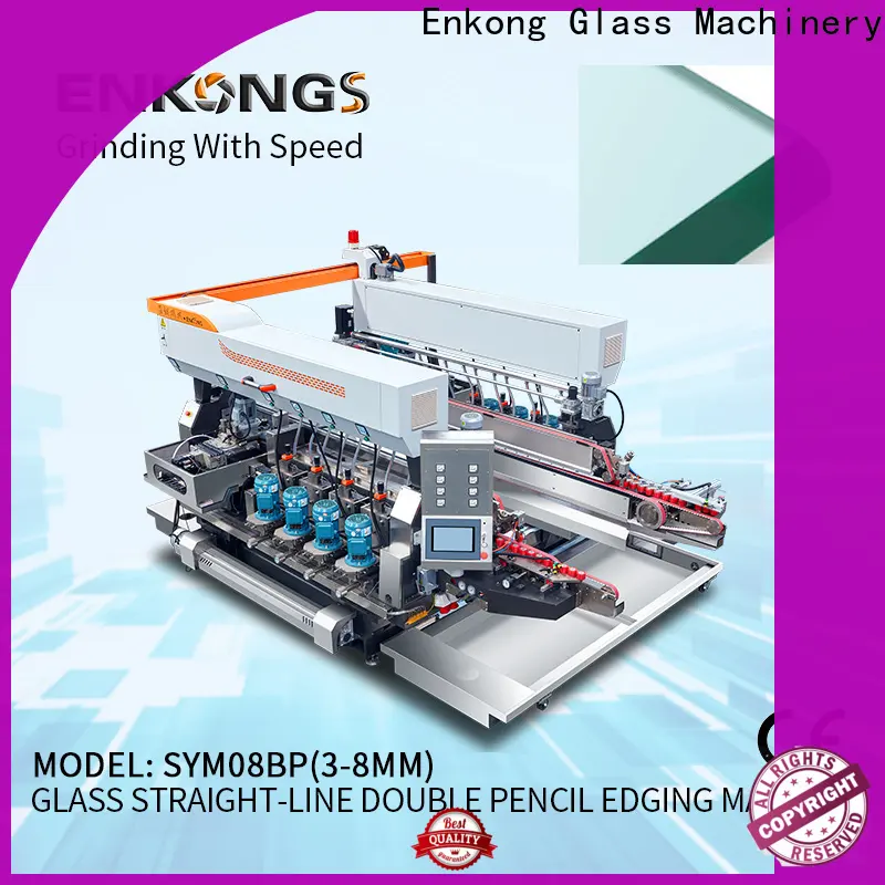 Enkong SYM08 double edger factory for photovoltaic panel processing 1
