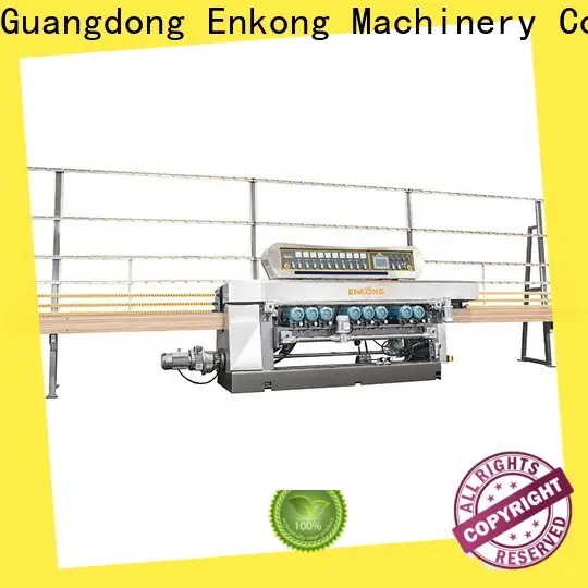 Enkong xm351a beveling machine for glass factory for polishing 1