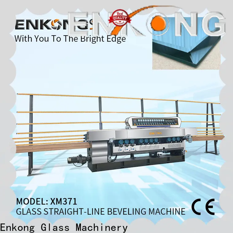 Enkong xm351a beveling machine for glass company for glass processing 1
