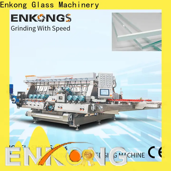 Latest glass double edger machine modularise design supply for household appliances 1