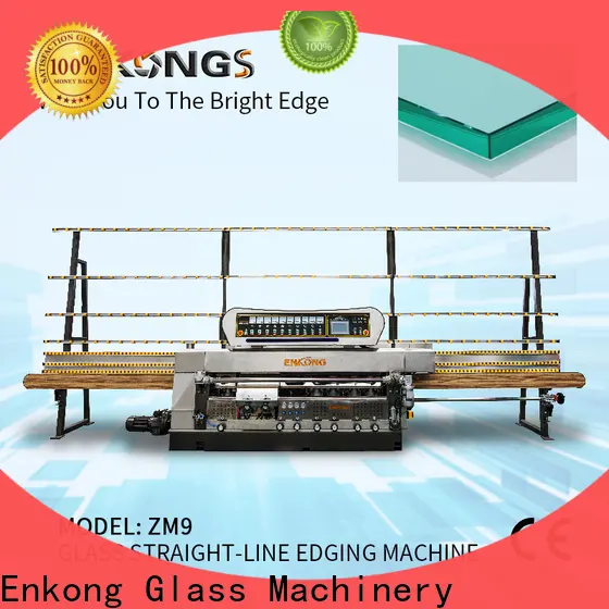 Enkong zm7y glass edging machine for sale company for round edge processing 1