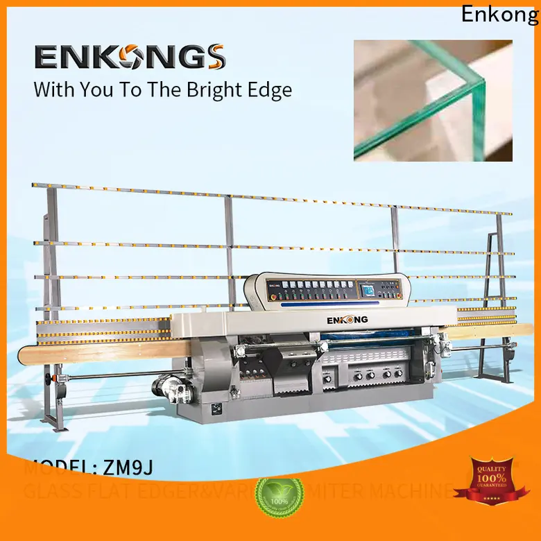 Enkong Latest glass machine factory supply for round edge processing 1