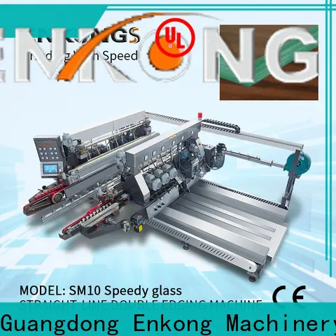 Enkong SM 12/08 glass double edger for business for round edge processing1 1