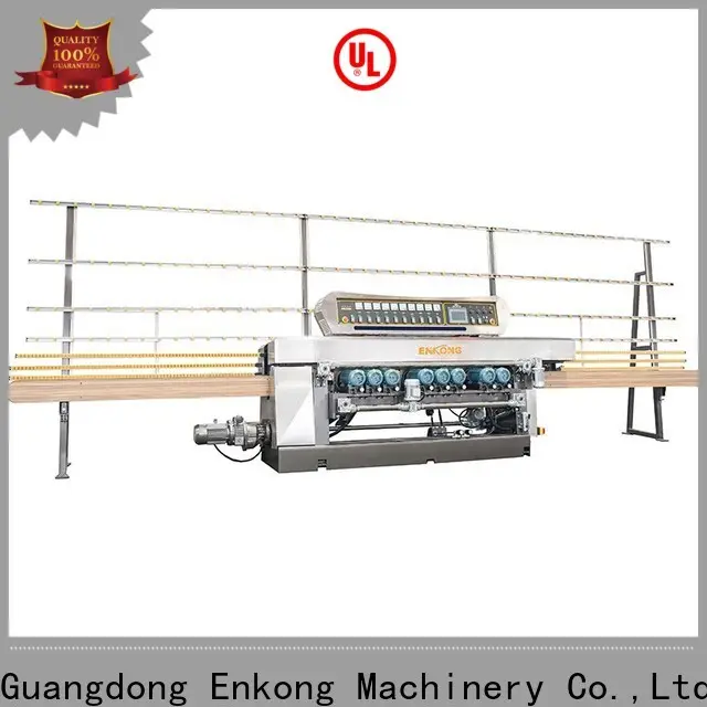 Enkong Latest glass straight line beveling machine for business for glass processing1 1