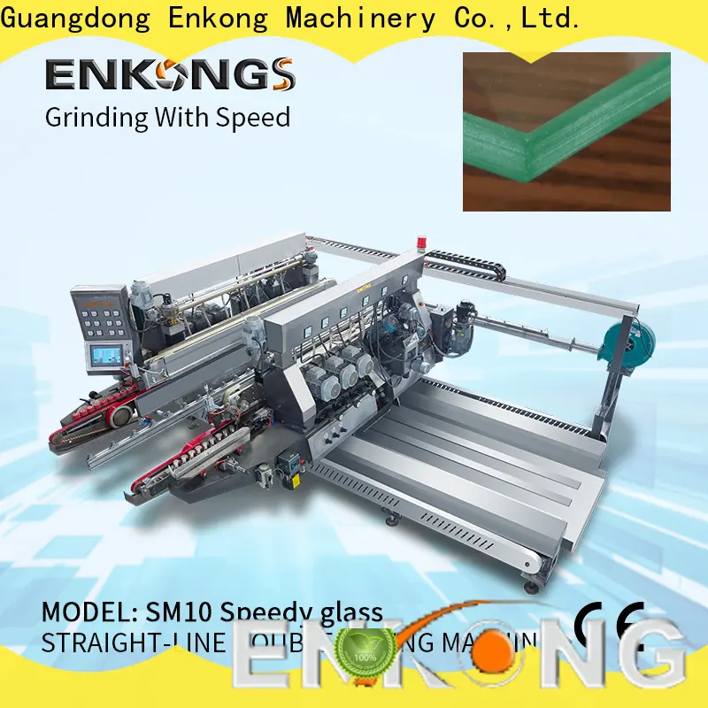 Wholesale automatic glass cutting machine SYM08 manufacturers for round edge processing 1