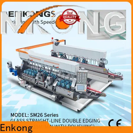 Enkong SM 10 glass double edger machine manufacturers for photovoltaic panel processing 1