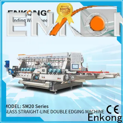 Enkong SYM08 glass double edger machine supply for photovoltaic panel processing 1