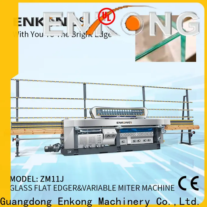 Enkong Latest glass manufacturing machine price for business for round edge processing 1