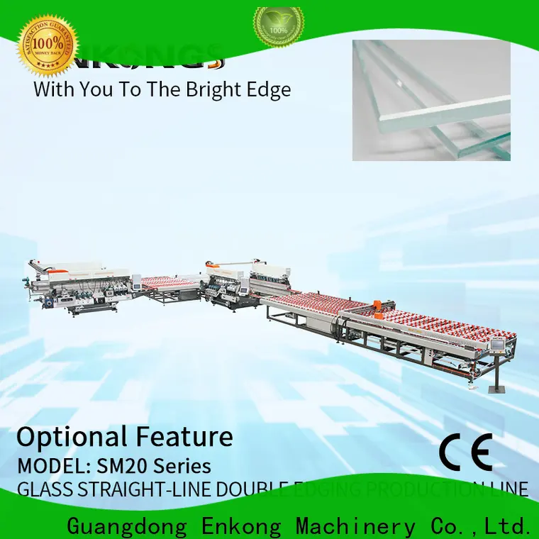 Enkong SYM08 automatic glass cutting machine factory for round edge processing 1