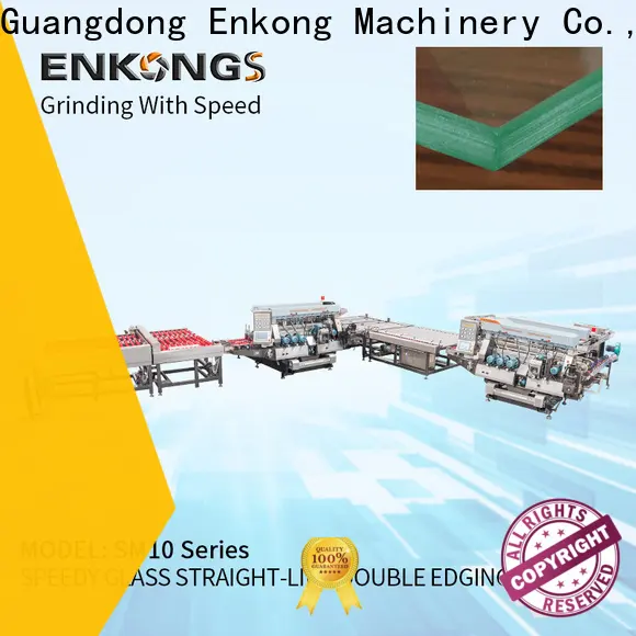 Enkong SM 26 double edger machine manufacturers for round edge processing 1