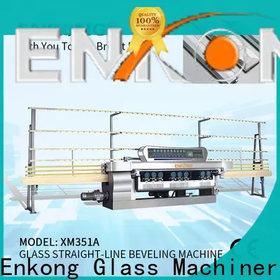 Enkong New glass straight line beveling machine manufacturers for polishing 1