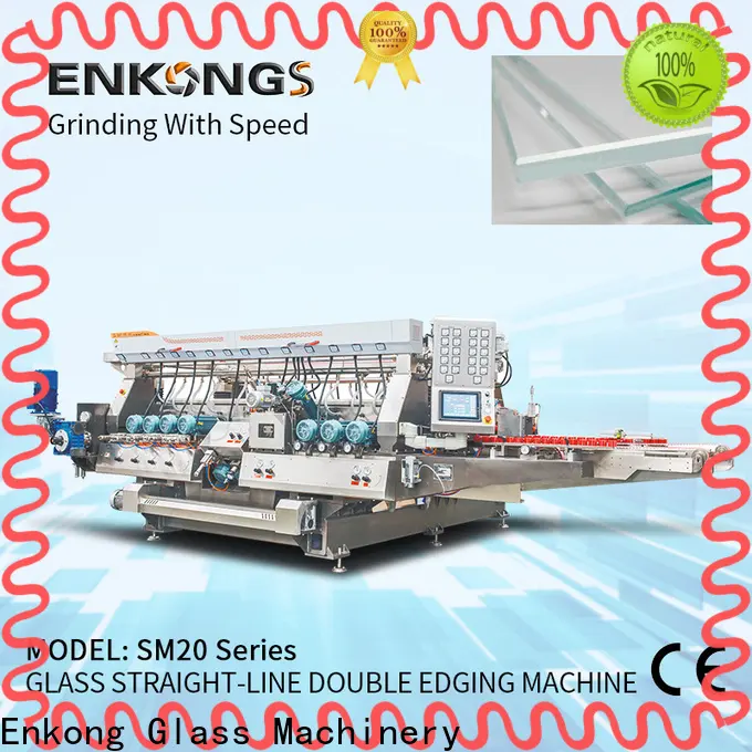 Enkong Custom glass double edging machine manufacturers for photovoltaic panel processing 1