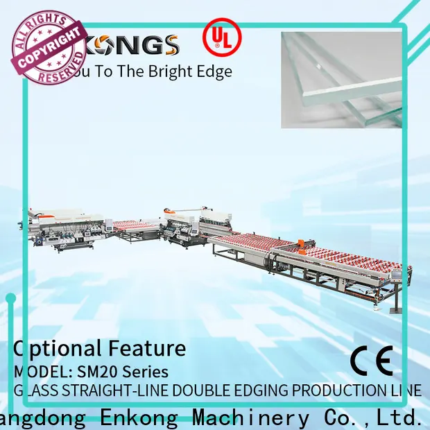 New automatic glass cutting machine SM 12/08 manufacturers for round edge processing 1