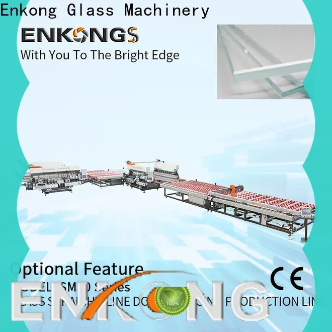 Enkong SM 22 double edger machine for business for round edge processing 1