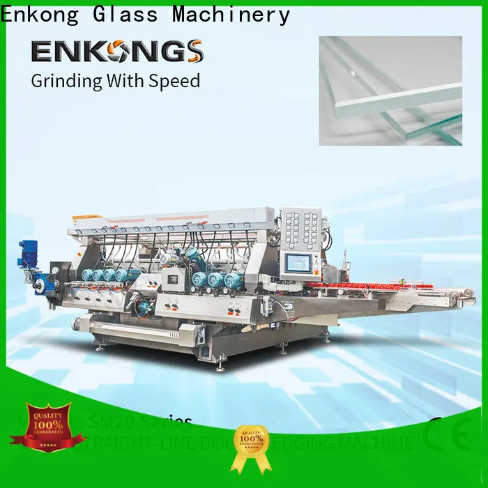 Enkong New glass double edger suppliers for round edge processing2 1