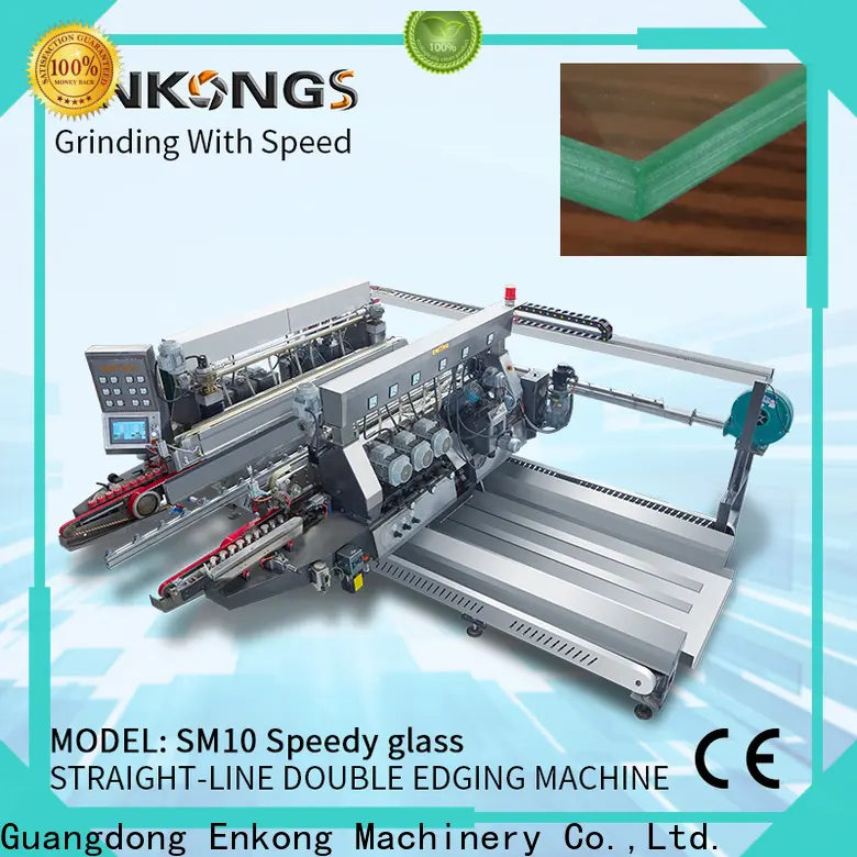 Enkong modularise design automatic glass cutting machine for business for round edge processing 1