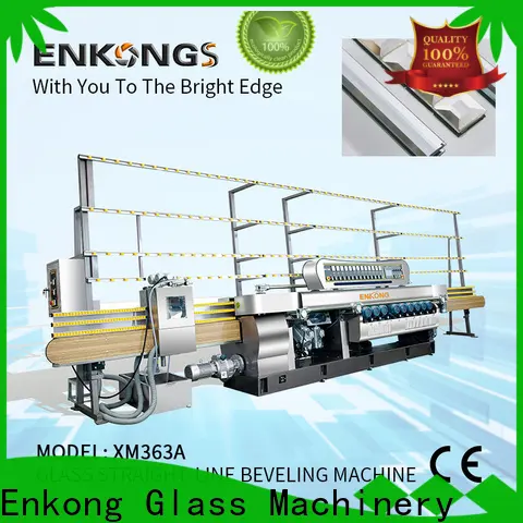 Wholesale glass straight line beveling machine xm351a manufacturers for glass processing 1