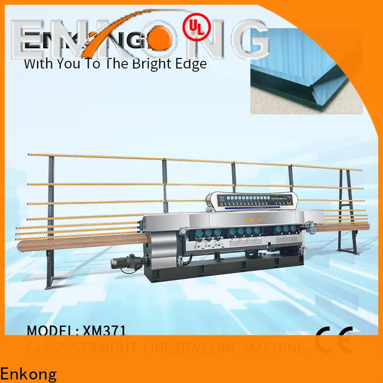 Enkong xm371 glass bevelling machine suppliers supply for glass processing 1
