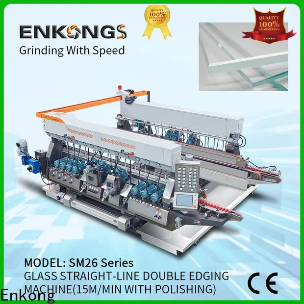 Enkong straight-line glass edging machine suppliers company for photovoltaic panel processing 1