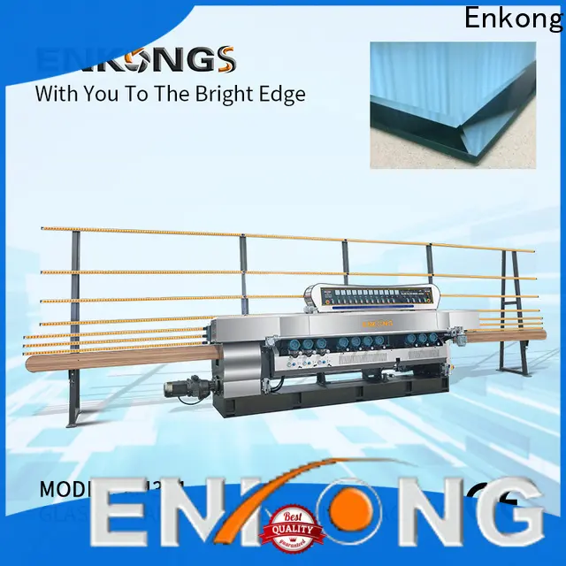 Enkong xm351a glass beveling machine manufacturers supply for glass processing 1