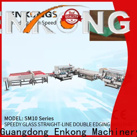Enkong Wholesale glass double edger manufacturers for round edge processing 1