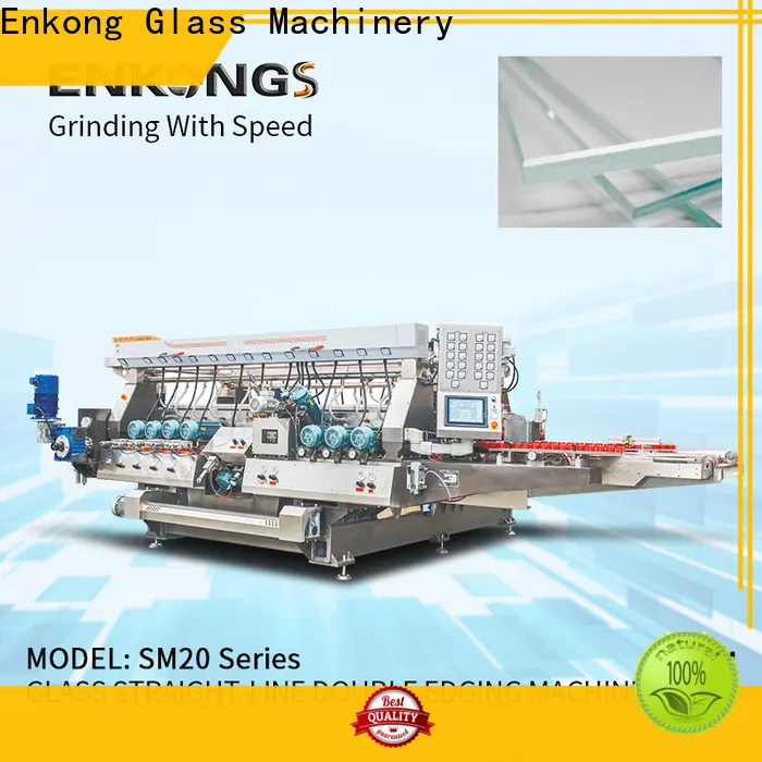 Enkong Wholesale automatic glass cutting machine supply for round edge processing 1