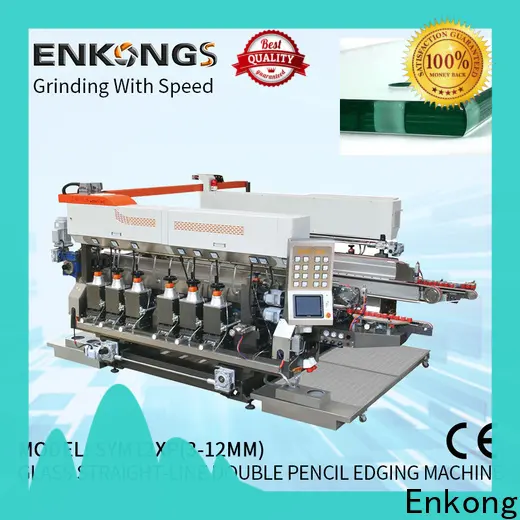 Enkong SM 22 automatic glass edge polishing machine factory for round edge processing 1