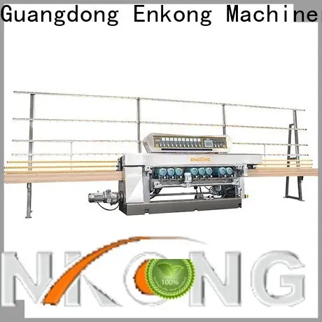 Latest glass straight line beveling machine 10 spindles for business for polishing 1