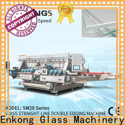 Enkong modularise design glass edging machine suppliers manufacturers for round edge processing 1