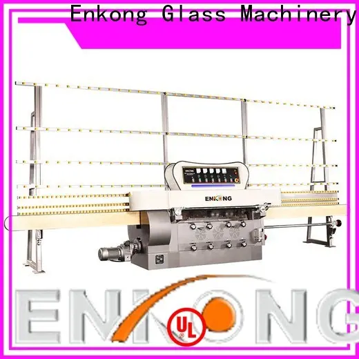 Enkong zm4y small glass edging machine company for round edge processing 1