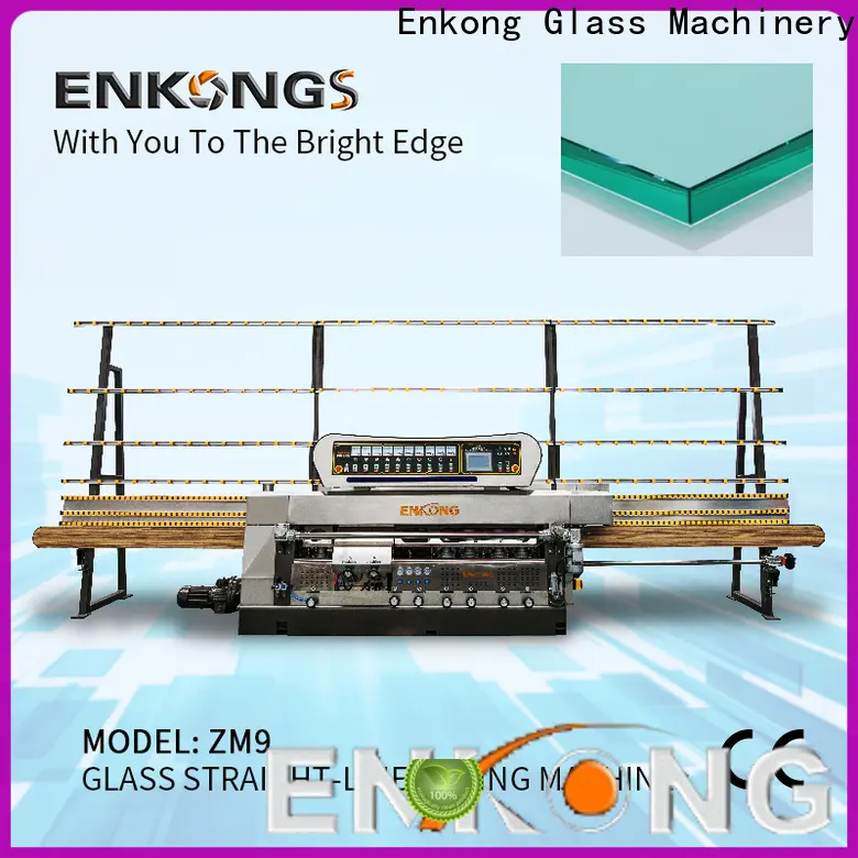 Enkong Latest glass straight line edging machine company for photovoltaic panel processing 1