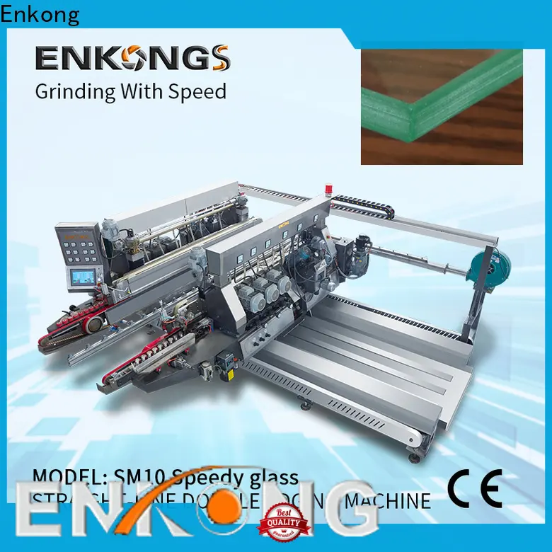 Enkong SM 26 glass double edger suppliers for photovoltaic panel processing 1