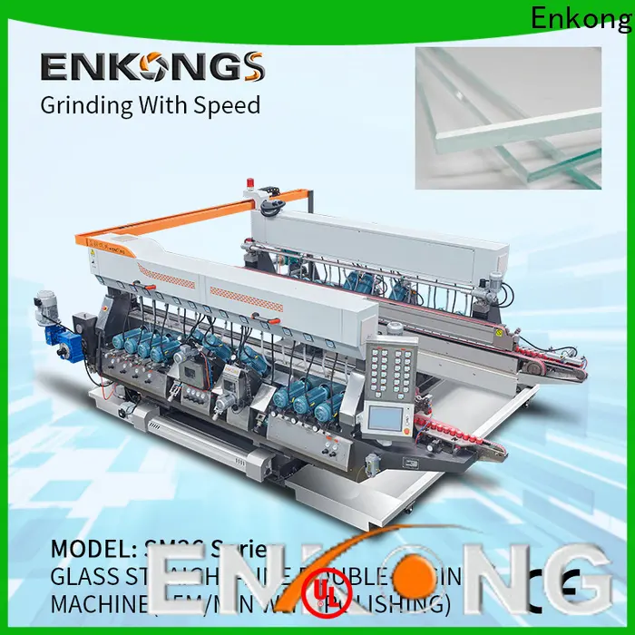 Enkong New glass double edging machine company for household appliances 1