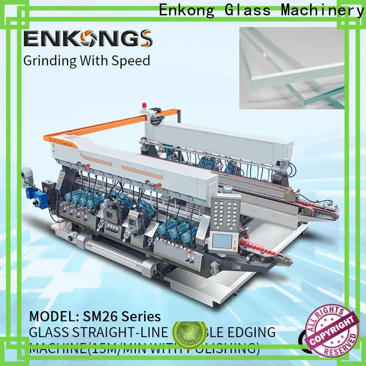 Enkong Latest glass double edger machine factory for photovoltaic panel processing 1