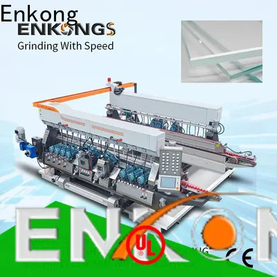 Enkong SYM08 automatic glass cutting machine suppliers for round edge processing 1