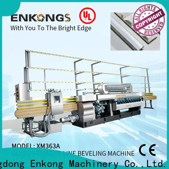 Enkong xm371 glass bevelling machine suppliers manufacturers for glass processing 1