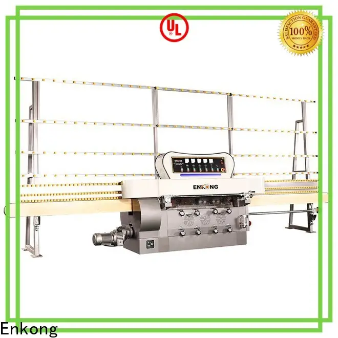 Enkong zm7y cnc glass cutting machine for sale supply for round edge processing 1