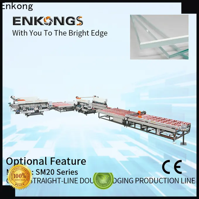 Custom small glass edge polishing machine SM 22 factory for photovoltaic panel processing 1