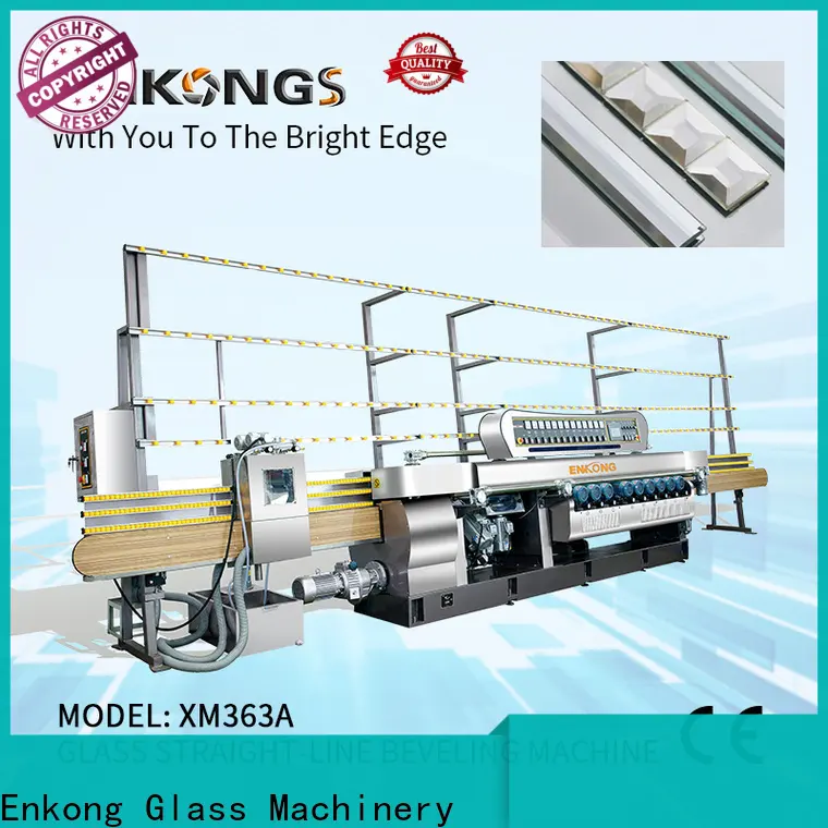 Enkong xm351a glass beveling machine price suppliers for polishing1 1