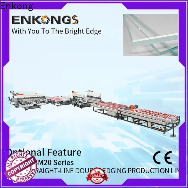 Enkong SM 12/08 glass edging machine suppliers manufacturers for photovoltaic panel processing 1