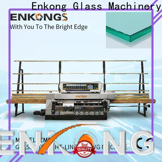 Enkong zm11 glass straight line edging machine price manufacturers for photovoltaic panel processing 1