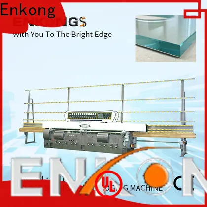 Enkong Wholesale glass straight line edging machine company for round edge processing 1