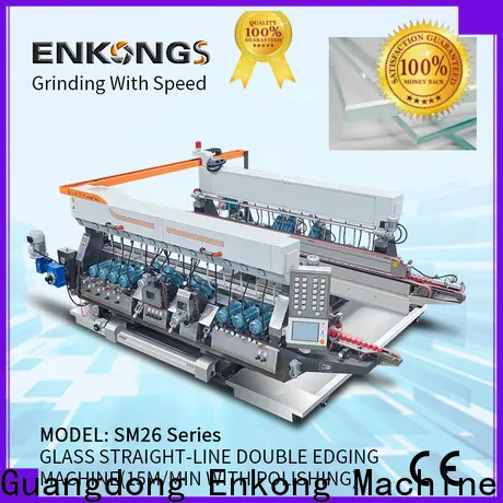Enkong SYM08 glass double edger machine company for photovoltaic panel processing 1