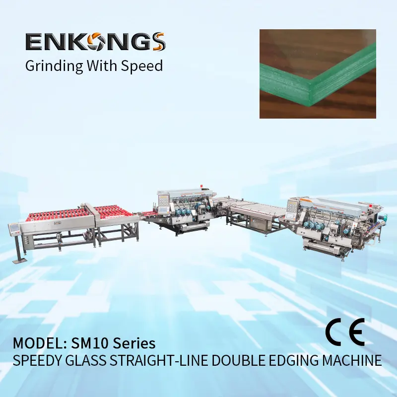Automatic Glass Edge Polishing Machine Enkong by Enkong 5